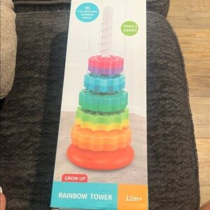 Rainbow Tower with box